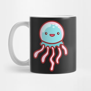 Simple Cotton Candy Jellyfish Mug